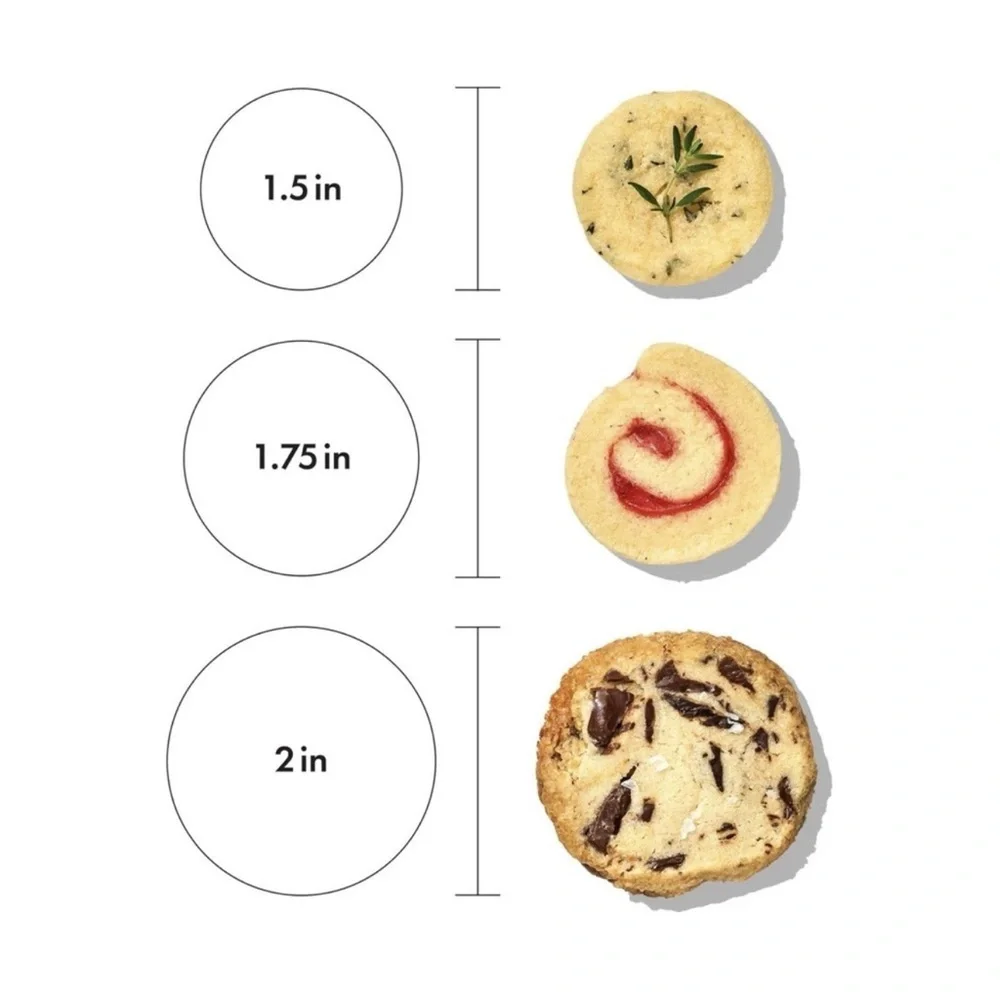 🆕OXO Slice and Bake Cookie Maker